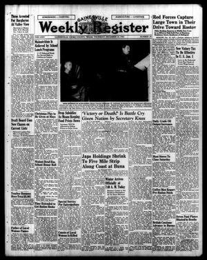 Gainesville Weekly Register (Gainesville, Tex.), Vol. 64, No. 24, Ed. 1 Thursday, December 24, 1942
