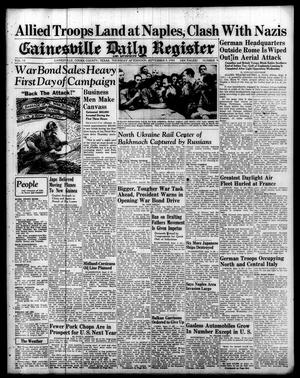 Gainesville Daily Register and Messenger (Gainesville, Tex.), Vol. 54, No. 9, Ed. 1 Thursday, September 9, 1943
