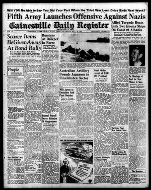 Gainesville Daily Register and Messenger (Gainesville, Tex.), Vol. 54, No. 22, Ed. 1 Friday, September 24, 1943