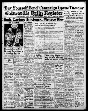 Gainesville Daily Register and Messenger (Gainesville, Tex.), Vol. 54, No. 23, Ed. 1 Saturday, September 25, 1943