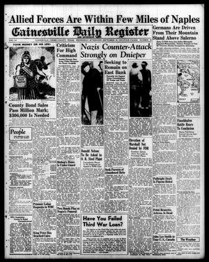 Gainesville Daily Register and Messenger (Gainesville, Tex.), Vol. 54, No. 26, Ed. 1 Wednesday, September 29, 1943
