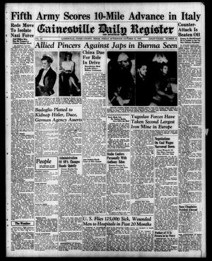 Gainesville Daily Register and Messenger (Gainesville, Tex.), Vol. 54, No. 46, Ed. 1 Friday, October 22, 1943