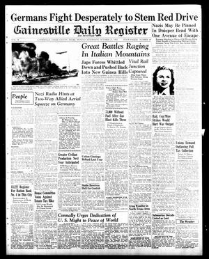 Gainesville Daily Register and Messenger (Gainesville, Tex.), Vol. 54, No. 48, Ed. 1 Monday, October 25, 1943