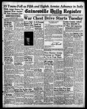 Gainesville Daily Register and Messenger (Gainesville, Tex.), Vol. 54, No. 53, Ed. 1 Saturday, October 30, 1943