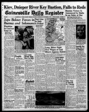 Gainesville Daily Register and Messenger (Gainesville, Tex.), Vol. 54, No. 59, Ed. 1 Saturday, November 6, 1943