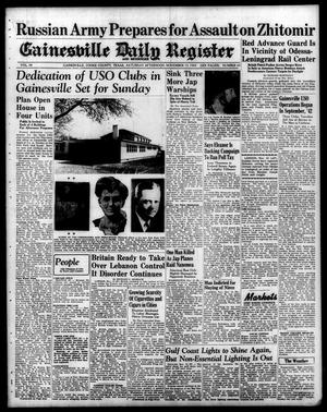 Gainesville Daily Register and Messenger (Gainesville, Tex.), Vol. 54, No. 65, Ed. 1 Saturday, November 13, 1943