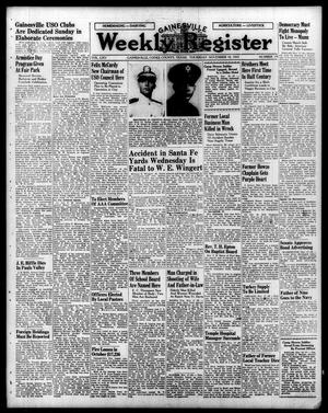 Gainesville Weekly Register (Gainesville, Tex.), Vol. 65, No. 19, Ed. 1 Thursday, November 18, 1943