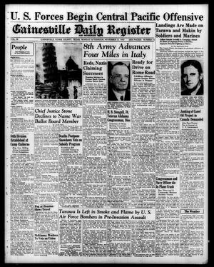 Gainesville Daily Register and Messenger (Gainesville, Tex.), Vol. 54, No. 72, Ed. 1 Monday, November 22, 1943