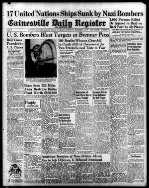 Gainesville Daily Register and Messenger (Gainesville, Tex.), Vol. 54, No. 93, Ed. 1 Thursday, December 16, 1943