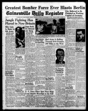Primary view of object titled 'Gainesville Daily Register and Messenger (Gainesville, Tex.), Vol. 54, No. 105, Ed. 1 Thursday, December 30, 1943'.