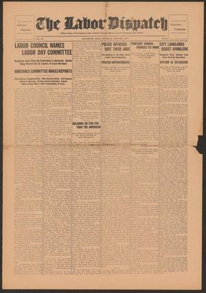 The Labor Dispatch (Galveston, Tex.), Vol. 7, No. 20, Ed. 1 Saturday, June 30, 1917
