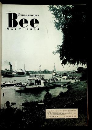 Primary view of object titled 'The Humble Refinery Bee (Houston, Tex.), Vol. 02, No. 10, Ed. 1 Thursday, May 7, 1936'.