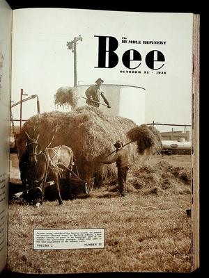 The Humble Refinery Bee (Houston, Tex.), Vol. 02, No. 22, Ed. 1 Thursday, October 22, 1936