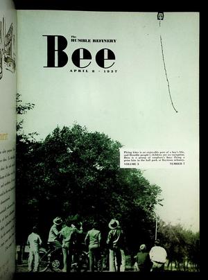 The Humble Refinery Bee (Houston, Tex.), Vol. 03, No. 07, Ed. 1 Thursday, April 8, 1937