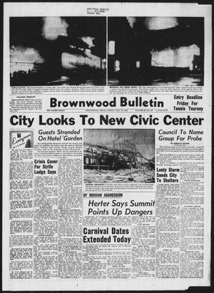Primary view of object titled 'Brownwood Bulletin (Brownwood, Tex.), Vol. 60, No. 193, Ed. 1 Friday, May 27, 1960'.