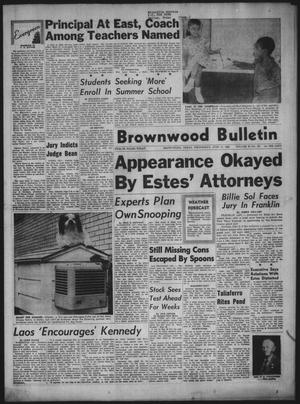 Brownwood Bulletin (Brownwood, Tex.), Vol. 62, No. 207, Ed. 1 Wednesday, June 13, 1962