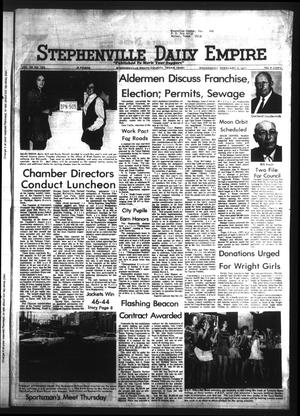Stephenville Daily Empire (Stephenville, Tex.), Vol. 22, No. 134, Ed. 1 Wednesday, February 3, 1971