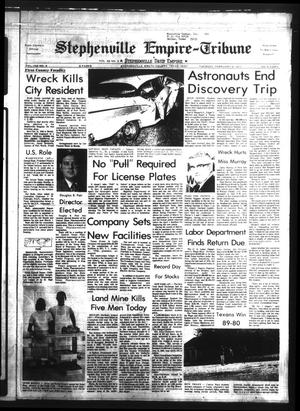 Primary view of object titled 'Stephenville Empire-Tribune (Stephenville, Tex.), Vol. 102, No. 2, Ed. 1 Tuesday, February 9, 1971'.