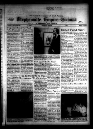 Primary view of object titled 'Stephenville Empire-Tribune (Stephenville, Tex.), Vol. 103, No. 179, Ed. 1 Sunday, October 15, 1972'.
