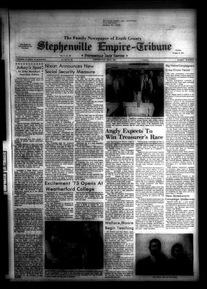 Stephenville Empire-Tribune (Stephenville, Tex.), Vol. 103, No. 190, Ed. 1 Tuesday, October 31, 1972