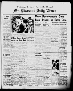 Mt. Pleasant Daily Times (Mount Pleasant, Tex.), Vol. 43, No. 27, Ed. 1 Tuesday, April 17, 1962