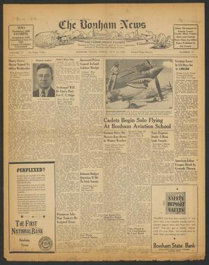 The Bonham News and Fannin County Favorite (Bonham, Tex.), Vol. 75, No. 13, Ed. 1 Friday, October 24, 1941