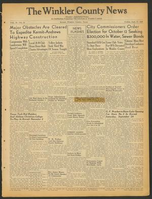 The Winkler County News (Kermit, Tex.), Vol. 10, No. 29, Ed. 1 Friday, September 27, 1946