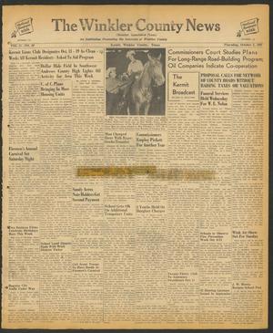 The Winkler County News (Kermit, Tex.), Vol. 11, No. 30, Ed. 1 Thursday, October 2, 1947