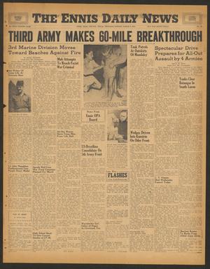 The Ennis Daily News (Ennis, Tex.), Vol. 54, No. 58, Ed. 1 Thursday, March 8, 1945