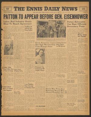 The Ennis Daily News (Ennis, Tex.), Vol. 54, No. 230, Ed. 1 Wednesday, September 26, 1945