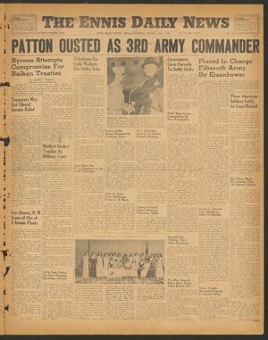 The Ennis Daily News (Ennis, Tex.), Vol. 54, No. 236, Ed. 1 Wednesday, October 3, 1945