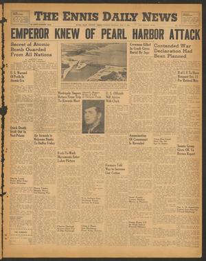 The Ennis Daily News (Ennis, Tex.), Vol. 54, No. 241, Ed. 1 Tuesday, October 9, 1945