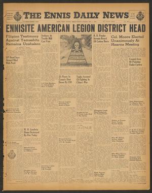 The Ennis Daily News (Ennis, Tex.), Vol. 54, No. 264, Ed. 1 Monday, November 5, 1945