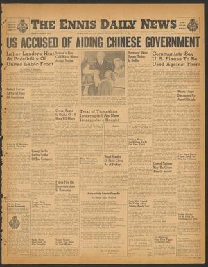 The Ennis Daily News (Ennis, Tex.), Vol. 54, No. 268, Ed. 1 Friday, November 9, 1945