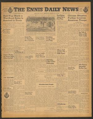 The Ennis Daily News (Ennis, Tex.), Vol. 54, No. 276, Ed. 1 Monday, November 19, 1945