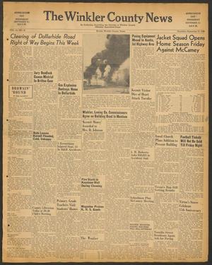 The Winkler County News (Kermit, Tex.), Vol. 13, No. 45, Ed. 1 Thursday, September 15, 1949