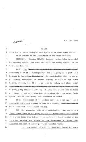 81st Texas Legislature, Regular Session, House Bill 2328, Chapter 1144