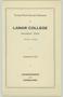 Thumbnail image of item number 1 in: 'Catalog of Lamar College, 1945-1946'.