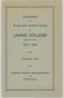 Book: Catalog of Lamar College, 1948-1949, Supplement
