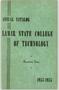 Book: Catalog of Lamar State College of Technology, 1953-1955