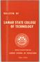 Thumbnail image of item number 1 in: 'Catalog of Lamar State College of Technology School of Vocations, 1961-1962'.