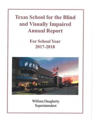 Texas School for the Blind and Visually Impaired Annual Report: 2018
