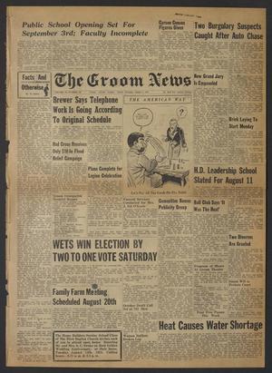 The Groom News (Groom, Tex.), Vol. 25, No. 20, Ed. 1 Thursday, August 9, 1951