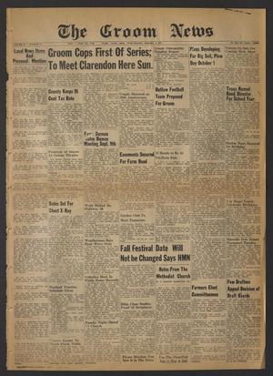 The Groom News (Groom, Tex.), Vol. 26, No. 24, Ed. 1 Thursday, September 4, 1952
