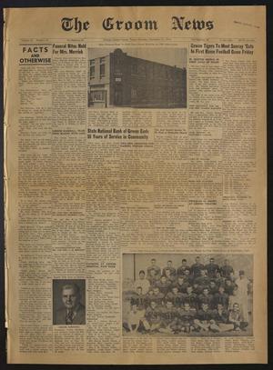 The Groom News (Groom, Tex.), Vol. 29, No. 30, Ed. 1 Thursday, September 23, 1954