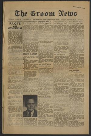 The Groom News (Groom, Tex.), Vol. 29, No. 38, Ed. 1 Thursday, November 18, 1954