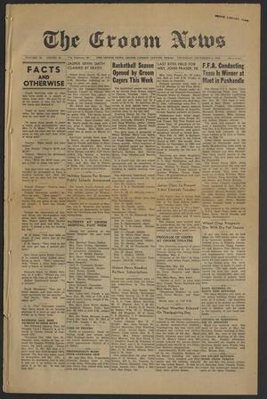 The Groom News (Groom, Tex.), Vol. 29, No. 40, Ed. 1 Thursday, December 2, 1954