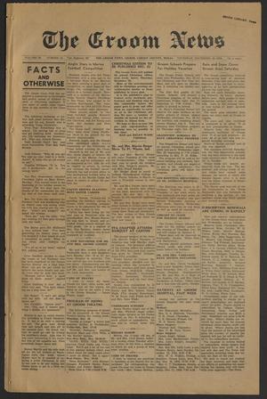 The Groom News (Groom, Tex.), Vol. 29, No. 42, Ed. 1 Thursday, December 16, 1954