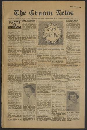 The Groom News (Groom, Tex.), Vol. 29, No. 43, Ed. 1 Thursday, December 23, 1954