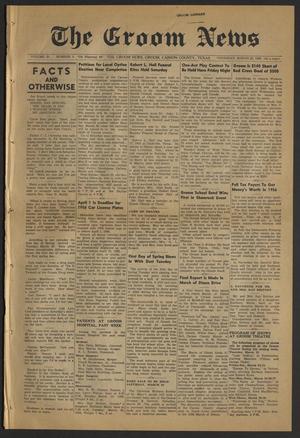 The Groom News (Groom, Tex.), Vol. 31, No. [4], Ed. 1 Thursday, March 22, 1956
